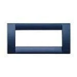Immagine di Vimar Serie Idea Placca Classica 5 modulo plastico blu zaffiro