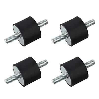 Immagine di 4 pezzi M10 40 * 30 anti vibrazione gomma montaggio ammortizzatore aria compressore pompa tampone