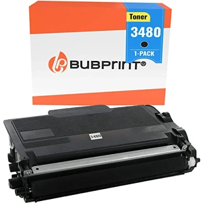 Immagine di Bubprint Cartuccia Toner compatibile per Brother TN 3480 3430 DCP L5500DN HL L5000D L5100 L5100DN L5100DNT L5100DNTT L5200DW L6400DW MFC L5700DN L5750DW L6800DW Nero