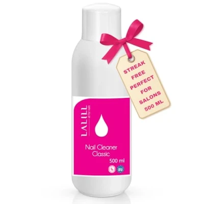 Immagine di LALILL Sgrassatore Unghie 500ml Cleaner per Gel, Ibridi e Spazzolino Disinfezione Potente, Distrugge i Batteri, Detergente, Strato di Sudore, Manicure