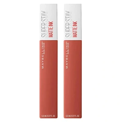 Immagine di Maybelline New York SuperStay Matte Ink Tinta Labbra Risultato Coprente e Uniforme Effetto Durata Circa 16h Colore 70 Amazonian 2 Cosmetici
