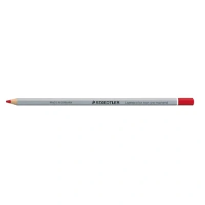 Immagine di STAEDTLER Set di 3 pennarelli a secco Lumocolor Omnichrom non permanenti 108 Rosso