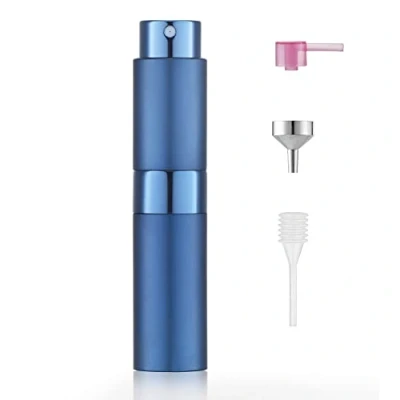 Immagine di Toureal 8ml Spruzzino Profumo Ricaricabile, Vaporizzatore da Viaggio, Atomizzatore Nebulizzatore Profumo, Bottiglie Porta Spray (Blu)