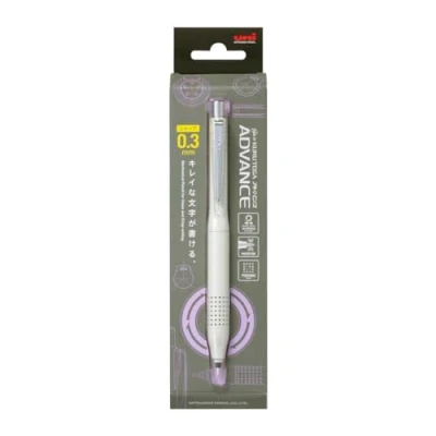 Immagine di uni Kuru Toga Advance Upgrade Mechanical Pencil 0.3mm Ivory [M3 1030]