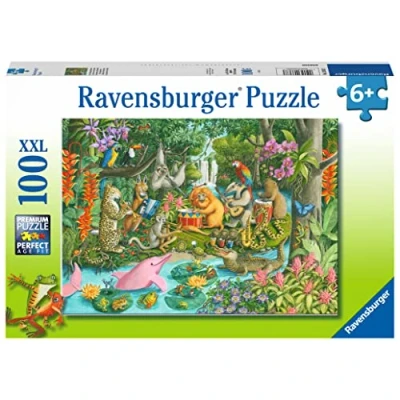 Immagine di Ravensburger Puzzle L&#039;orchestra degli animali, 100 Pezzi XXL, E...