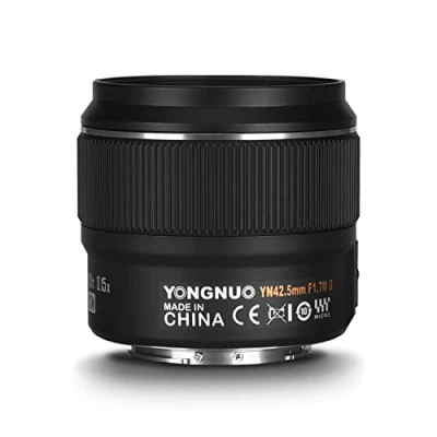 Immagine di YN42.5mm F1.7M Ⅱ Obiettivo a focale fissa standard Compatibile con Micro 4/3 Panasonic &amp; Olympus