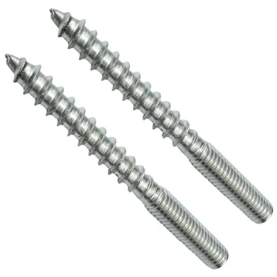 Immagine di AERZETIX C58566 Set di 2 viti a doppio filettatura M6x60mm in acciaio inossidabile A2 prigioniero filettato