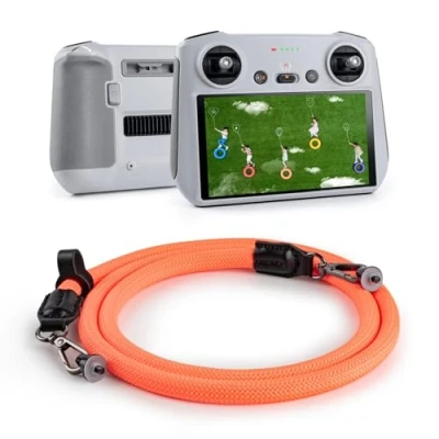 Immagine di VOVMOEYA Cinghia DJI RC Cinturino Mini 4 Pro,Cordino da collo per RC/RC 2/RC Pro/RC Plus telecomando Mavic 3/Mavic 2/Air 2S/Air 3/Mini 3 Pro/Mini Pro Accessori Tracolla