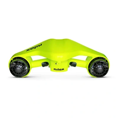 Immagine di Nilox Acqua Scooter Subacqueo Elettrico per Immersioni Fino a 30 m di Profondità, Batteria Estraibile 25,9V / 5Ah, Facile da Trasportare e Usare