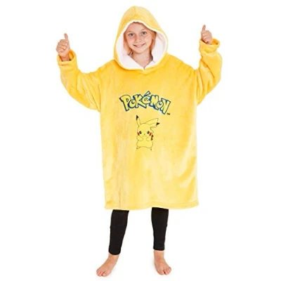 Immagine di Pokemon Coperta Felpa, Felpa con Cappuccio Bambino E Bambina in Pile 7 14 Anni