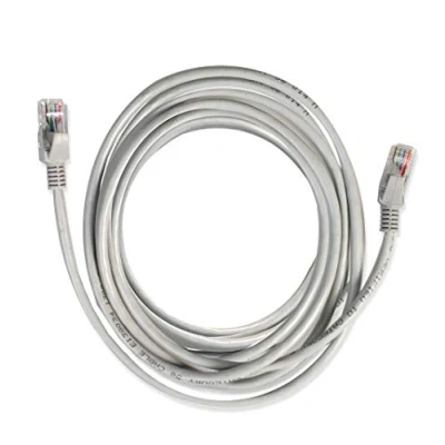 Immagine di Vetrineinrete® Cavo Rete LAN ethernet RJ45 Cat 5e utp prolunga da 1,5 3 E 20 Metri cablato categoria 5 CAT5 (3 mt) G28