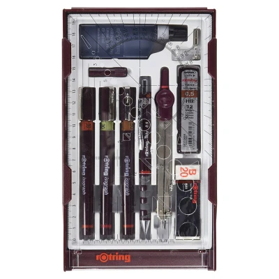 Immagine di rOtring Isograph Master Set 3 0.10 0.30 0.5mm