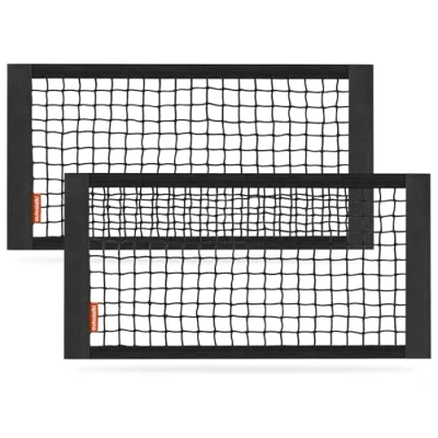 Immagine di TrunkExpert borsa universale in rete per bagagliaio con Chiusura strappo, organizer 20x40 cm, auto, robuste strisce strappo bagagliaio, bagagli, 2 pezzi