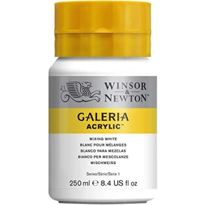 Immagine di Winsor &amp; Newton Galeria Colore Acrilico 250 ml Bianco per Mescolanze