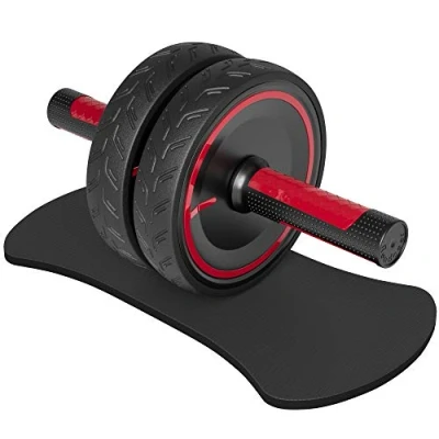 Immagine di Readaeer AB Ruota per Addominali con Doppie Rotelle, Attrezzo Unisex, Esercizi Effettivi Gli