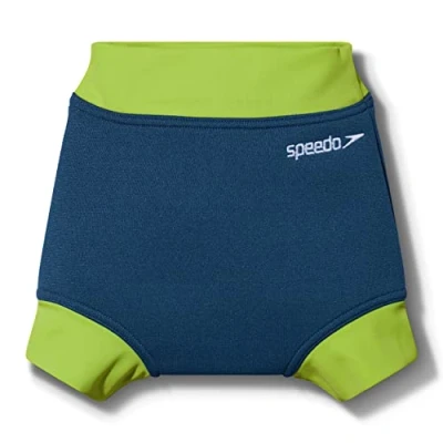 Immagine di Speedo Bambino Learn To Swim Essential NC Baby and Toddler Nappy, Harmony Blu/Verde lucertola, 6 9 M