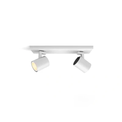 Immagine di Philips Hue Runner, faretto LED a 2 luci, interruttore dimmer, bianco