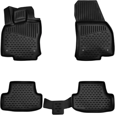 Immagine di ELMASLINE Set di tappetini in gomma 3D per Mazda CX 30 2019 2024 bordo extra alto accessori