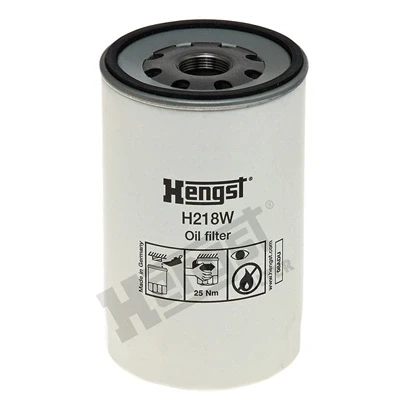 Immagine di HENGST FILTER H218W Filtro olio 1 1/8 16 U ad avvitamento RENAULT TRUCKS: Midlum