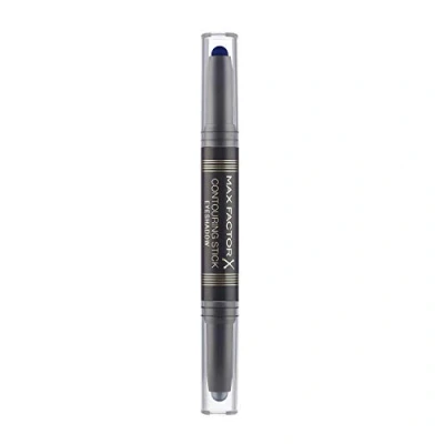 Immagine di Max Factor Ombretto Contouring Stick Shadow, Duo Ombretti in Crema a Matita, 003 Silver Storm &amp; Midnight Blue, 1 gr
