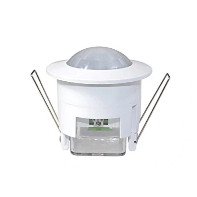 Immagine di Maclean MCE20 Rilevatore Movimento Sensore PIR Angolo da Sofitto 360 Gradi Raggio 6m Auto Switch Autoaccendere Luce Sicurezza