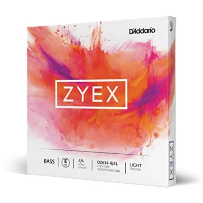 Immagine di Corda MI D&#039;Addario Zyex per contrabbasso, scala 4/4, tensione bassa