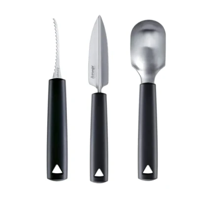 Immagine di Triangle 90 835 03 02 Set per Intaglio Zucca, 3 Pezzi
