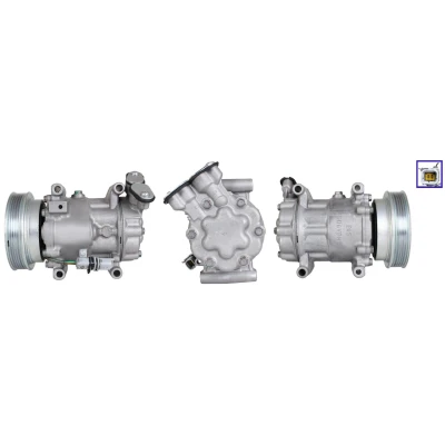 Immagine di ELSTOCK 51 1194 Compressore Aria Condizionata PAG 46 YF R134a, R1234yf con guarnizioni RENAULT: Kangoo II Express, / Grand