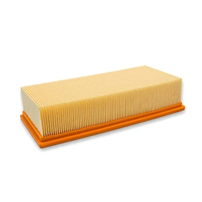 Immagine di vhbw 1x filtro a pieghe piatte compatibile con Hilti VC 60M X, 60 U, 60L U aspirapolvere Elemento filtrante