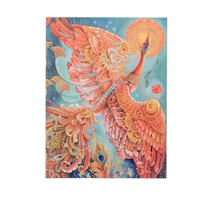 Immagine di Paperblanks Diari a copertina rigida, Uccello di Fuoco, Ultra, Righe, Chiusura con Fascia Elastica