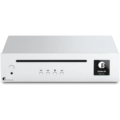 Immagine di Pro Ject CD Box E Lettore compatto Uscite digitali, telecomando, montaggio antiurto Argento