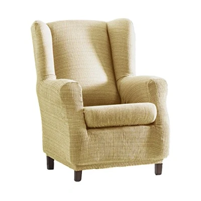 Immagine di Eysa F817081 Aquiles Copripoltrona Elastico, Poliestere Cotone, Beige, 37x29x5 cm