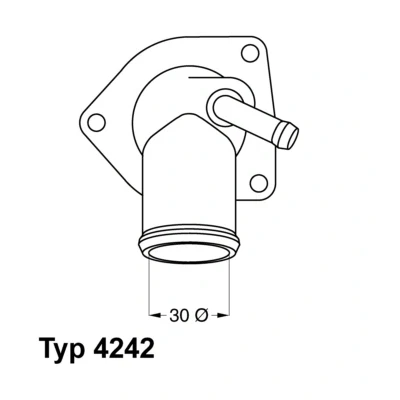 Immagine di WAHLER 4242.92D Termostato motore 92 con guarnizione OPEL: Zafira B, Corsa C Hatchback, Meriva A