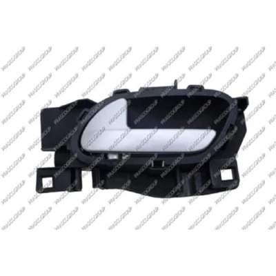 Immagine di PRASCO PG3268602 Maniglia Apriporta interno, posteriore Sx, anteriore Sx nero, argento PEUGEOT: 2008 Station Wagon, CITROËN: C4 Picasso 2
