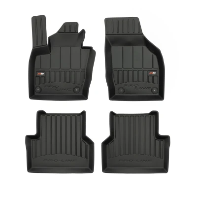Immagine di FROGUM 3D407664 Set tappetino Gomma anteriore e posteriore 4 nero Su misura AUDI: Q3