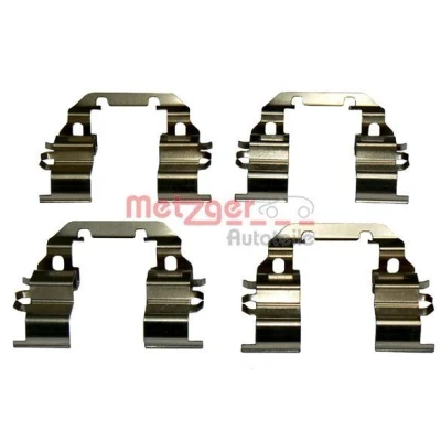 Immagine di METZGER 109 1782 Kit accessori, Pastiglia freno HYUNDAI: i10 I, i20 I Hatchback