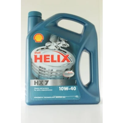 Immagine di Olio motore SHELL Helix HX7 10W40, 4L