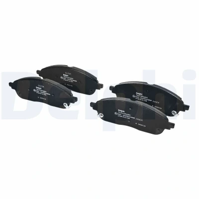Immagine di DELPHI LP3918 Kit pastiglie freno con segnalatore acustico usura lamierino anticigolío senza accessori