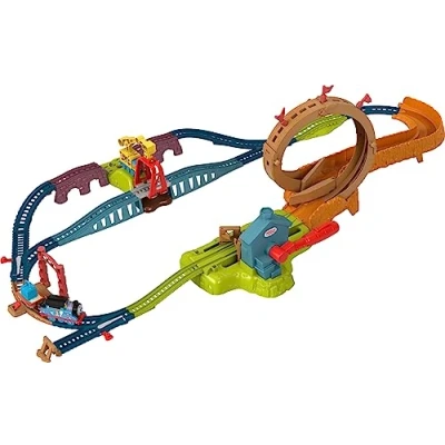 Immagine di Thomas &amp; Friends Set da gioco Launch And Loop Maintence, multicolore (HHN25)