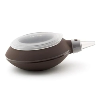 Immagine di Lékué Decopen, Penna per decorare, 4 bocchette, in silicone, colore: Marrone