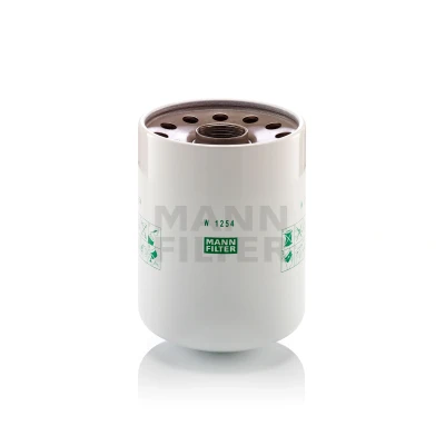 Immagine di MANN FILTER W 1254 x Filtro olio 1 1/2 12 UNF con guarnizione ad avvitamento