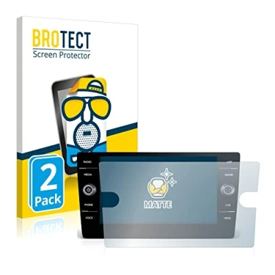 Immagine di brotect Pellicola Protettiva Opaca per Volkswagen T Roc R Line 2022 Discover Media 8&quot; Anti Riflesso (2 Pezzi)