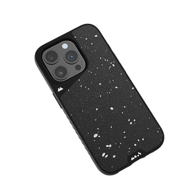 Immagine di Mous Cover per iPhone 15 Pro con MagSafe Limitless 5.0 Tessuto nero maculato Custodia Case Antiurto