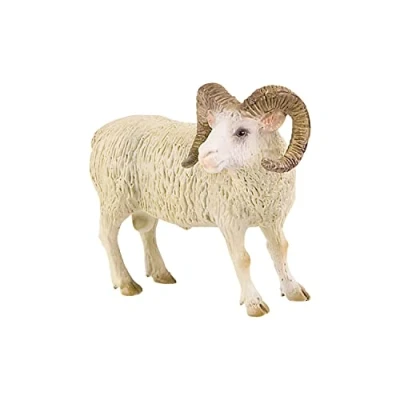 Immagine di Bullyland 62290 Gioco dell&#039;ariete, Animale Alta Circa 7,5 cm, Fedele ai Dettagli, Senza PVC, Come Figura per Torte e Regalo Bambini dai 3 Anni in su,