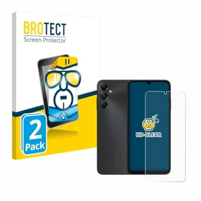 Immagine di brotect Pellicola Protettiva per Samsung Galaxy A05s Protezione Schermo (2 Pezzi) [Trasparente, Anti Impronte]