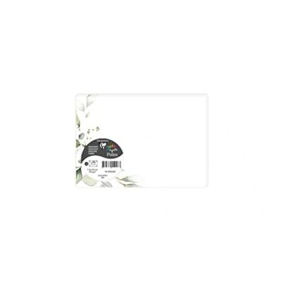 Immagine di Clairefontaine 55036C Pacco da 20 Buste stampate gommate Formato C6 11,4x16,2cm 120g Collezione eucalipto Verde2 Inviti per eventi e corrispondenza Gamma Pollen