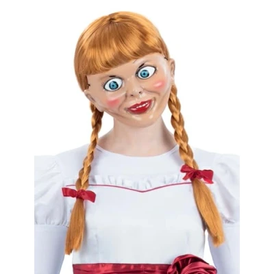 Immagine di Smiffys Parrucca Annabelle, Lunga, trecce con nastri