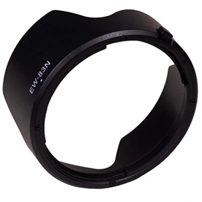 Immagine di Paraluce a petalo EW 83N compatibile con obiettivo Canon RF 24 105mm F4L IS USM (ricambio)