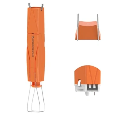 Immagine di MAMBASNAKE 2 in 1 Keycap Switch Puller per Tastiera Meccanica, Estrattore Interruttori Copritasti Hot Swappable, Kit di Rimozione Tasti MX Gaming DIY, Arancia