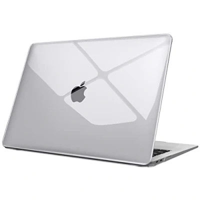 Immagine di FINTIE Custodia Compatibile con MacBook Air 13 2020/2019/2018 (A2337 M1 / A2179 A1932 ) Cover Rigid Protettivo Guscio Rigido Case, Cristallo Chiaro